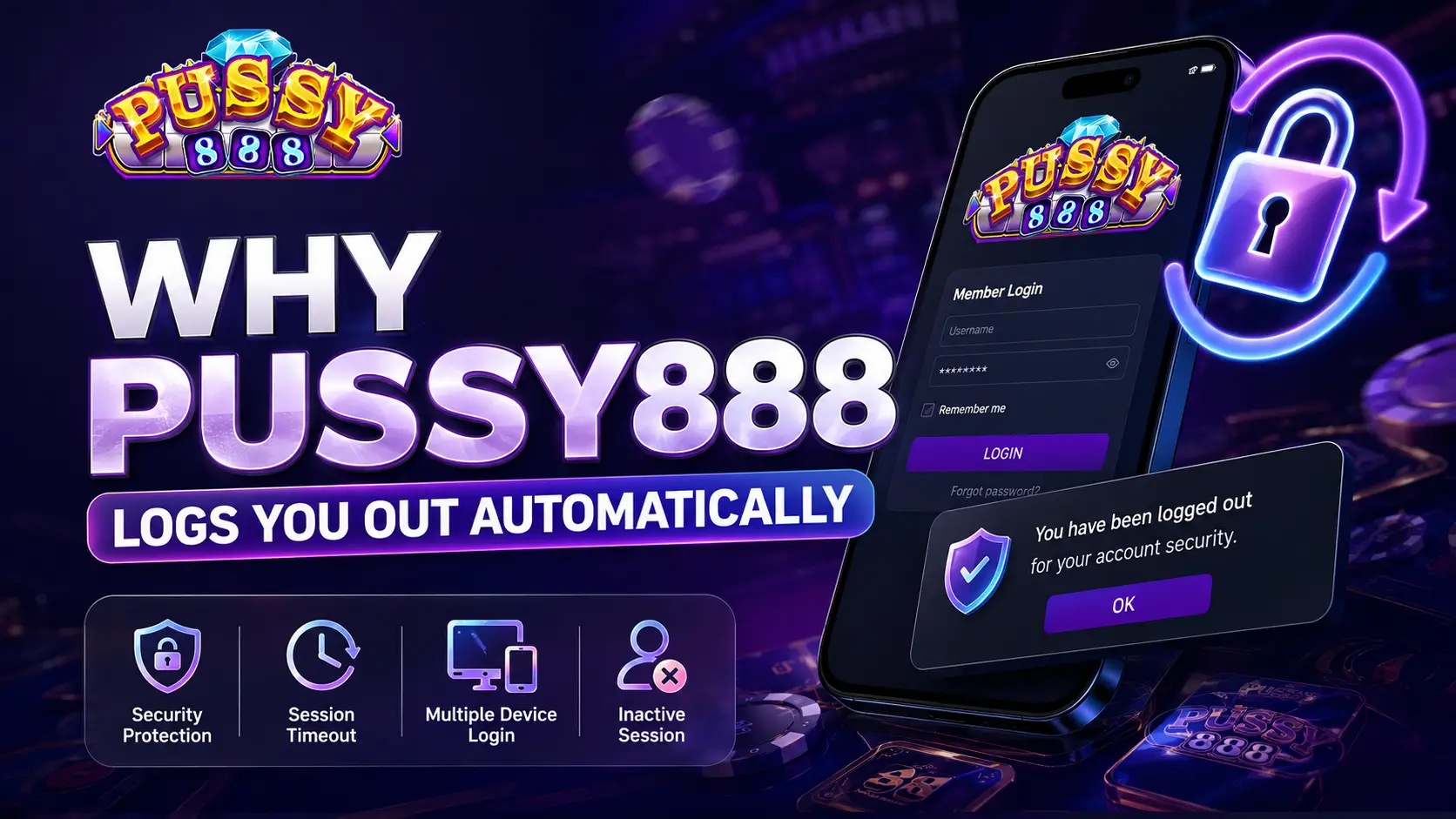 Pussy888 automatic logout troubleshooting guide